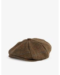Dents - Meldon Round-Crown Checked Wool Cap - Lyst