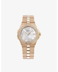 Chopard - 295370-5002 Alpine Eagle Automatic 18ct Rose-gold And Diamond Watch - Lyst