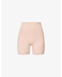 Wolford - Contour Control Stretch-Cotton Shorts - Lyst