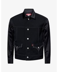 Junya Watanabe - X Levi's Satin-Mix Wool Jacket - Lyst