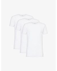 Polo Ralph Lauren - Classic-Fit Short-Sleeve Pack Of Three Cotton-Jersey T-Shirts - Lyst