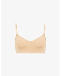 Hanro - Touch Feeling Cropped Stretch-Jersey Bra - Lyst