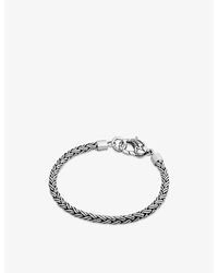 Clocks and Colours - Scorpion Woven Sterling- Bracelet - Lyst