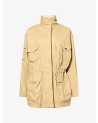 Isabel Marant - Isane Zip-Pocket Cotton Parka Jacket - Lyst