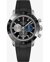 Zenith - Unisex 03.3100.3600/21.r951 Chronomaster Sport Stainless-steel Automatic Watch - Lyst