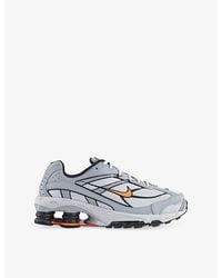 Nike - Shox Ride 2 Mesh And Leather Trainers - Lyst