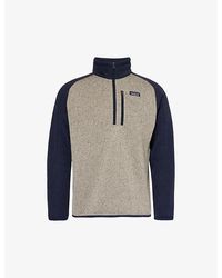 Patagonia - Better Sweater Quarter-zip Recycled-polyester Sweatshirt - Lyst
