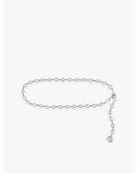 DEHANCHE - Elysées Metal Chain Belt - Lyst