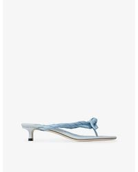 Jimmy Choo - Liss 35 Leather Heeled Sandals - Lyst