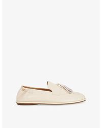 Dune - Grounding Leather Loafers - Lyst