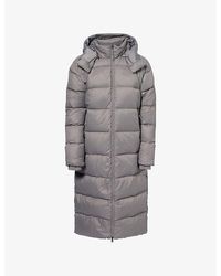 The North Face - City Hooded Shell-Down Padded Parka Coat - Lyst
