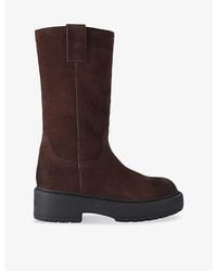 Steve Madden - Ruckus Suede Boots - Lyst