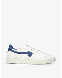 Axel Arigato - White/vy Dice-a Leather And Recycled-polyester Low-top Trainers - Lyst