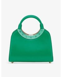 BVLGARI - Roma Small Leather Top-handle Bag - Lyst