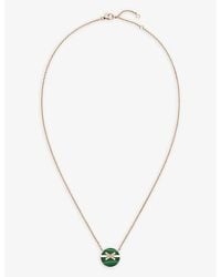 Chaumet - Jeux De Liens Harmony Small 18Ct Rose- 0.06Ct Brilliant-Cut Diamond And Pendant Necklace - Lyst