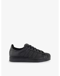 adidas - Superstar Ii Leather Trainers - Lyst