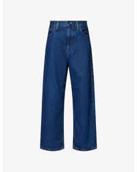 Carhartt - Brandon Straight-Leg Denim Jeans - Lyst