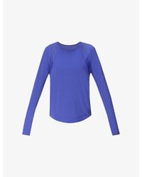 Sweaty Betty - Breathe Easy Long-Sleeve Mesh Top - Lyst