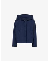 Weekend by Maxmara - Boxy-Fit Hooded Wool-Blend Jacket - Lyst