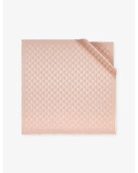 BVLGARI - Calla Maxi Square Silk And Wool-Blend Scarf - Lyst