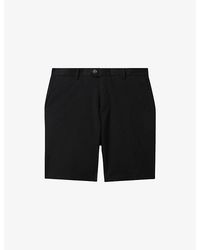 Reiss - Wicket Stretch-Cotton Chino Shorts - Lyst