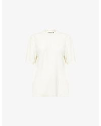 Bottega Veneta - Rleaxed-Fit Round-Neck Cashmere-Knit T-Shirt - Lyst