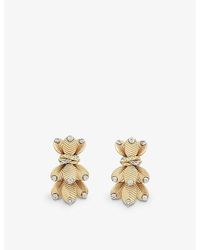 Cartier - Grain De Café 18Ct- And 0.42Ct Diamond Earrings - Lyst
