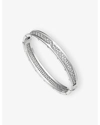 BVLGARI - B.Zero1 18Ct- And 4.24Ct Diamond Bangle Bracelet - Lyst