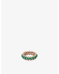 Cartier - Clash De 18Ct Rose- And Dyed Agate Ring - Lyst