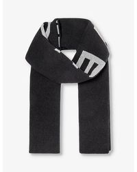 Givenchy - 4g Brand-logo Wool And Cashmere Scarf - Lyst