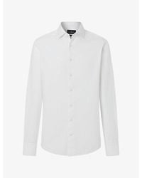 Hackett - Formal Tailored-Fit Long-Sleeve Cotton Shirt - Lyst