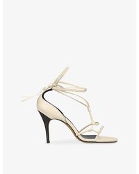 Jude - Atlas Leather Heeled Sandals - Lyst