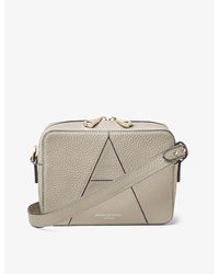 Aspinal of London - A Logo-embossed Leather Camera Bag - Lyst