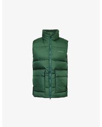 Carhartt - Springfield Logo-Print Padded Shell-Down Gilet - Lyst