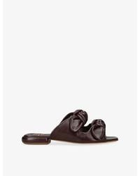 Officine Creative - Suki Flat Leather Sandals - Lyst