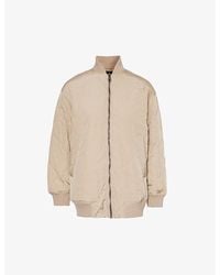 Weekend by Maxmara - Norel Quilted Shell Bomber Jacket - Lyst