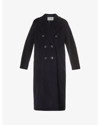 Max Mara - Vy Madame Double-breasted Wool And Cashmere-blend Coat - Lyst