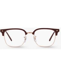 Ray-Ban - Rx7216 New Clubmaster Square-frame Acetate Glasses - Lyst