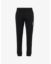Moncler - Artist Brand-Badge Cotton Jogging Bottoms - Lyst