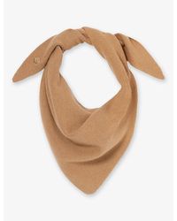 Claudie Pierlot - Triangular Wool And Cashmere Scarf - Lyst