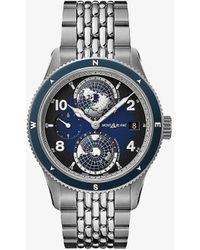 Montblanc - Mb125567 1858 Geosphere Titanium Automatic Watch - Lyst