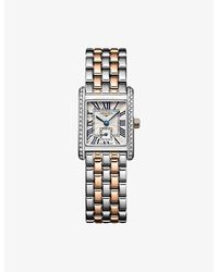 Longines - L5.200.5.79.7 Mini Dolcevita Stainless-Steel And 0.456Ct Diamond Quartz Watch - Lyst