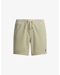 Polo Ralph Lauren - Prepsters Logo-Embroidered Cotton-Corduroy Shorts - Lyst