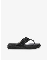 Carvela Kurt Geiger - Portofino Woven Sandals - Lyst