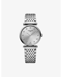 Longines - L4.209.4.70.6 La Grande Classique De Stainless-Steel And 0.048Ct Diamond Quartz Watch - Lyst