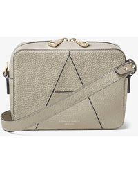 Aspinal of London - A Logo-embossed Leather Camera Bag - Lyst
