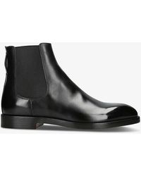 Zegna - Torino Panelled Leather Chelsea Boots - Lyst
