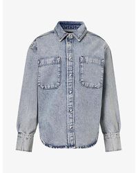 Anine Bing - Samy Long-Sleeve Denim Shirt - Lyst