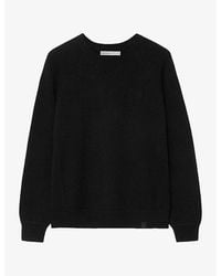 AllSaints - Cove Relaxed-Fit Wool And Cotton-Blend Jumper - Lyst