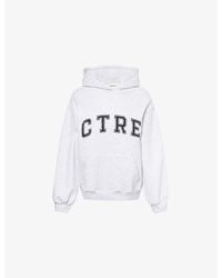 The Couture Club - Ctre Relaxed-Fit Cotton-Blend Hoodie - Lyst